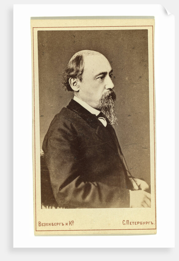 Portrait of the poet Nikolay Nekrasov, 1860s-1870s by Anonymous