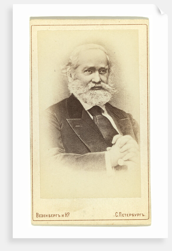 Portrait of the historian Sergey Mikhaylovich Solovyov by Anonymous