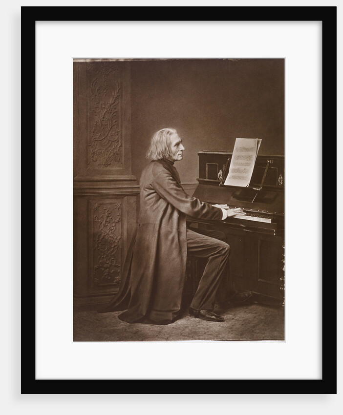 Portrait of the Composer Franz Liszt, 1880s by Anonymous