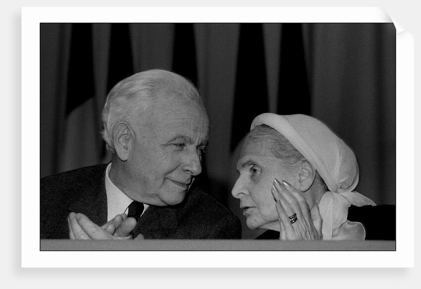 Elsa Triolet and Louis Aragon, 1960s by Anonymous