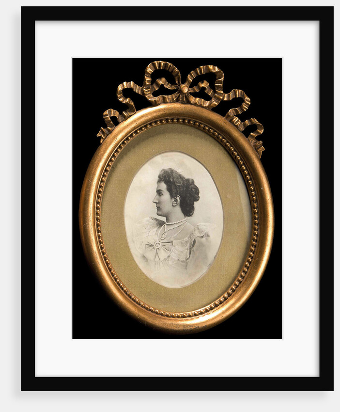 Portrait of Grand Duchess Militza Nikolaevna of Russia by Anonymous