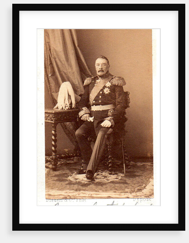 Portrait of Prince Pyotr Dmitrievich Gorchakov, 1860s by Anonymous