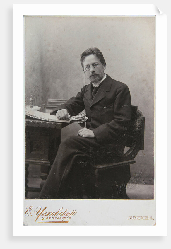 Portrait of the Author Anton Chekhov (1860?1904), 1905 by Anonymous