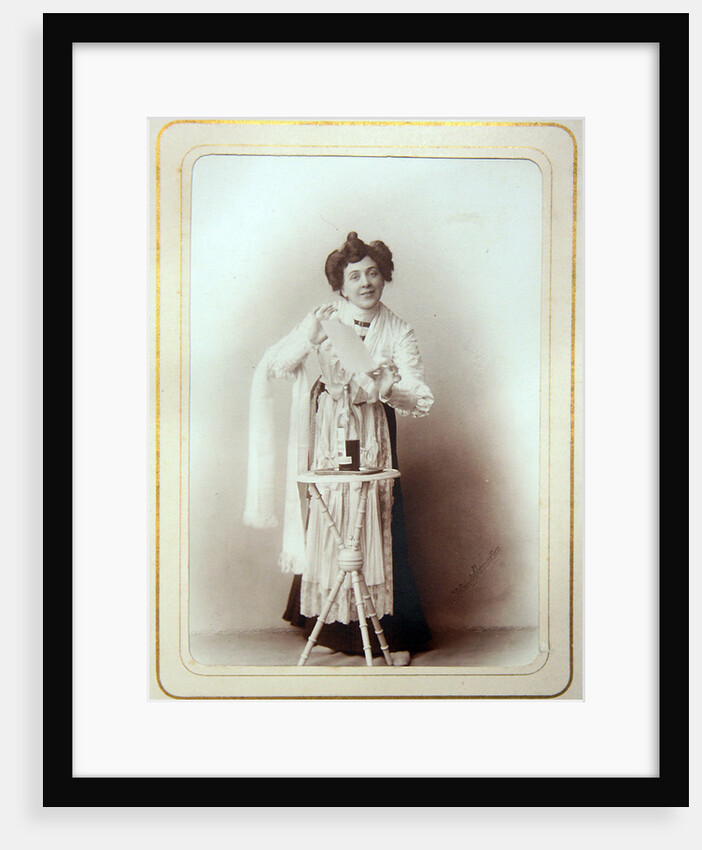 Portrait of the actress Maria Alexeeva-Lilina, 1900s-1910s by Anonymous