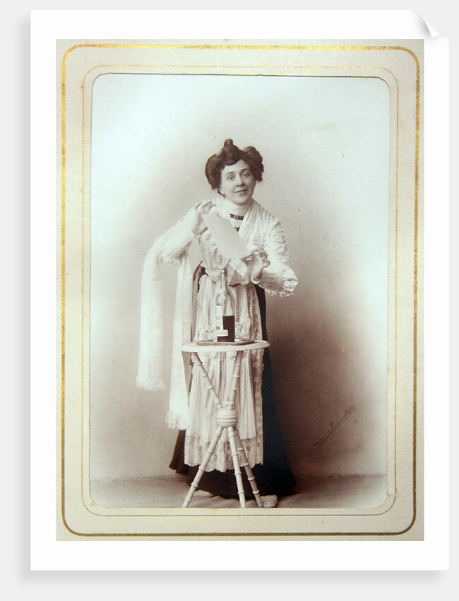 Portrait of the actress Maria Alexeeva-Lilina, 1900s-1910s by Anonymous