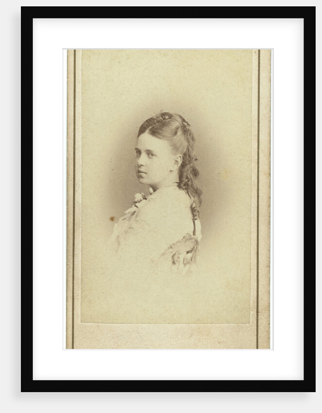 Portrait of Grand Duchess Maria Alexandrovna of Russia, Duchess of Saxe-Coburg and Gotha by Anonymous