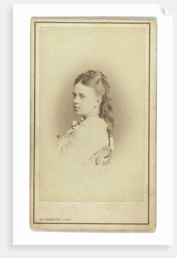 Portrait of Grand Duchess Maria Alexandrovna of Russia, Duchess of Saxe-Coburg and Gotha by Anonymous