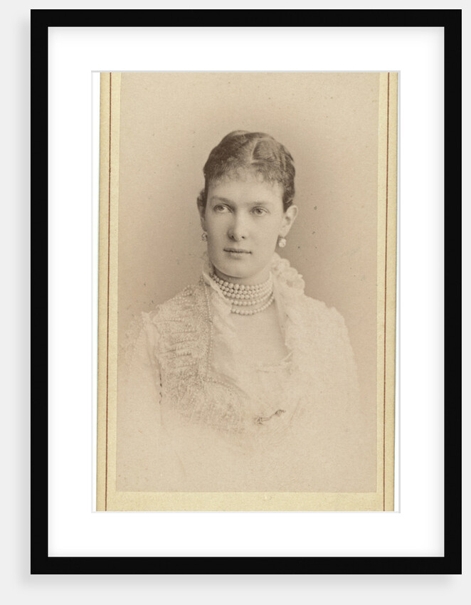 Grand Duchess Maria Pavlovna of Russia, between 1870 and 1880 by Anonymous