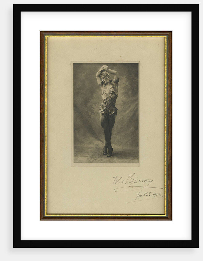 Vaslav Nijinsky in the Ballet Le Spectre de la Rose, 1911 by Anonymous