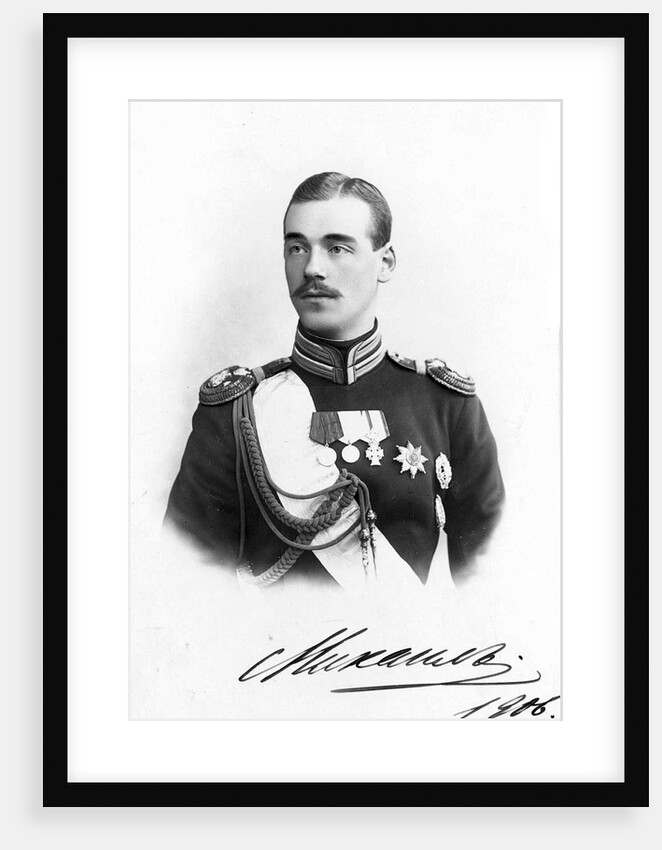 Grand Duke Michael Alexandrovich of Russia, 1906 by Anonymous