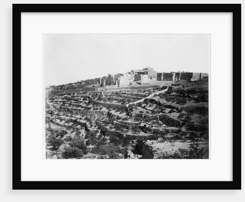 The Church of Nativity, Bethlehem, Between 1860 and 1880 by Anonymous