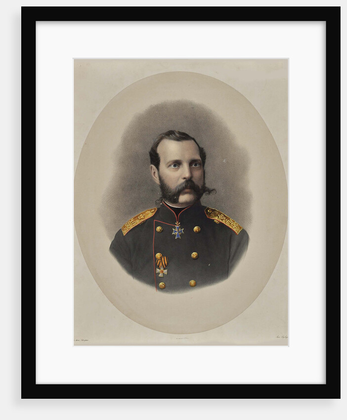Portrait of Emperor Alexander II of Russia, 1860s by Anonymous