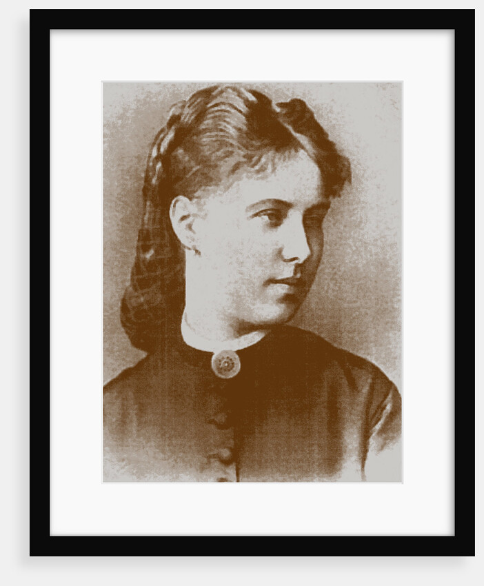 Portrait of Zinaida (Fekla) Nekrasova, wife of the poet Nikolai Nekrasov by Anonymous