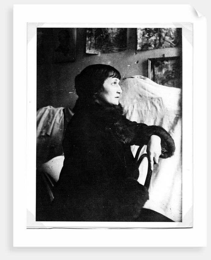 Portrait of the Poetess Anna Akhmatova, End 1920s by Anonymous