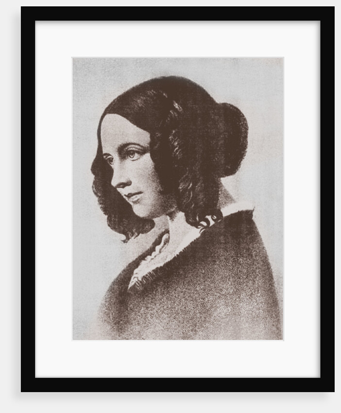 Catherine Dickens (nÃ©e Hogarth) (1815-1879), the wife of novelist Charles Dickens by Anonymous