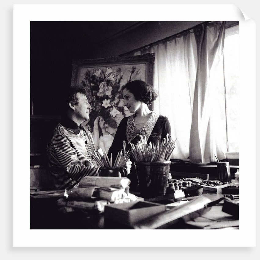 Marc and Bella Chagall, August 1934, Paris, 1934 by Anonymous
