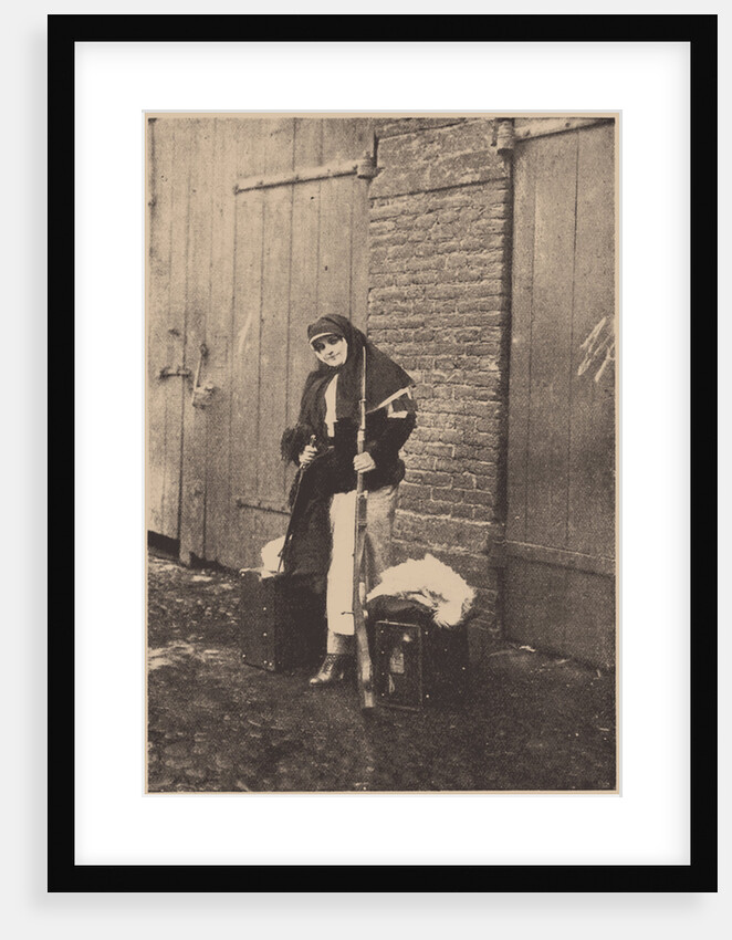 Nadezhda Teffi as Nurse during World War I, 1915 by Anonymous