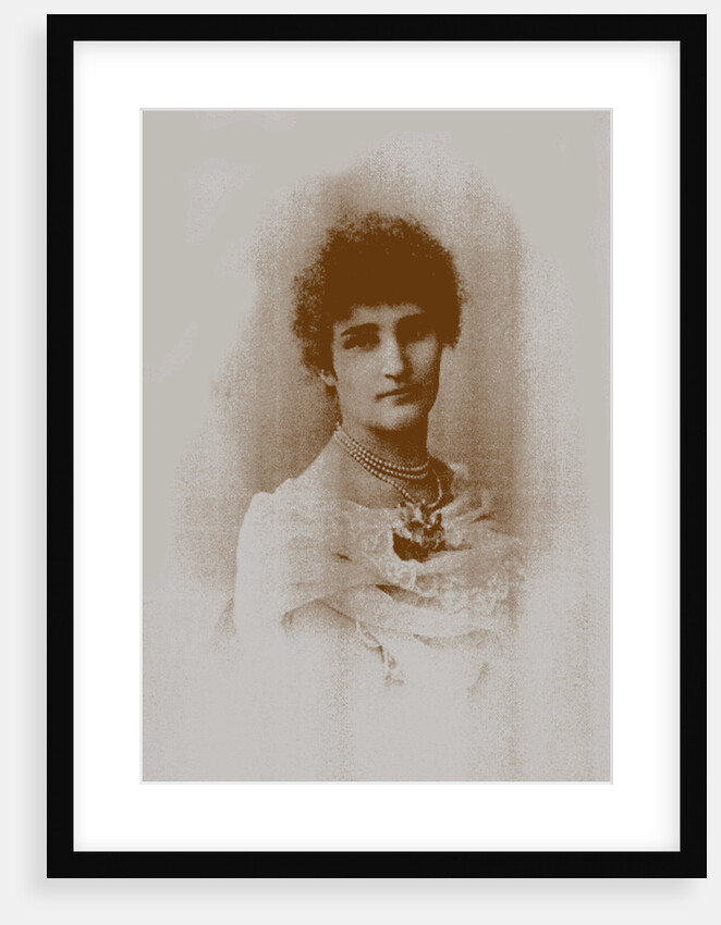Portrait of the Poetess Mirra Lokhvitskaya, 1890s by Anonymous