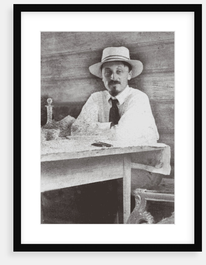 Portrait of the writer and dramatist Boris Konstantinovich Zaytsev, 1930s by Anonymous