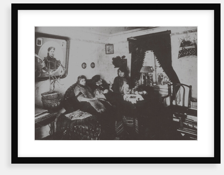 Marina Tsvetaeva, Anastasia Tsvetaeva and Sergey Efron, 1910s by Anonymous