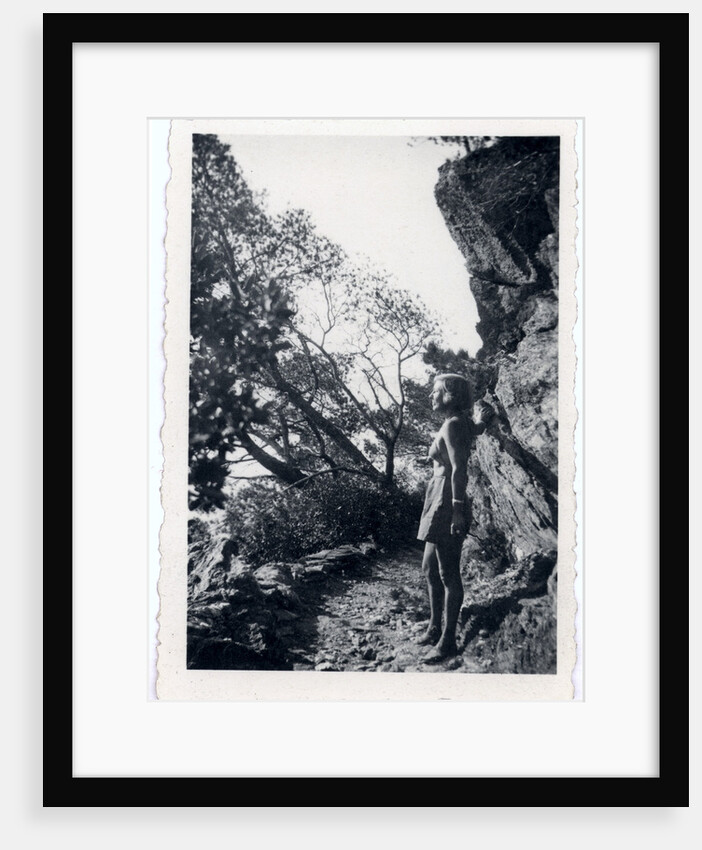 Marina Tsvetaeva in the mountains, 1930s by Anonymous