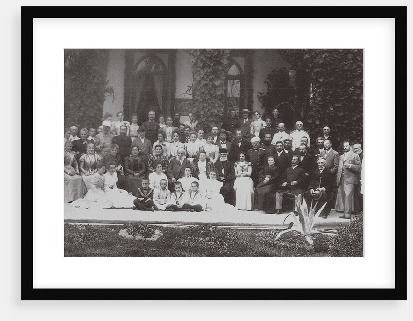 Moscow Art Theatre as the guest of Ivan Aivazovsky, 1900 by Anonymous