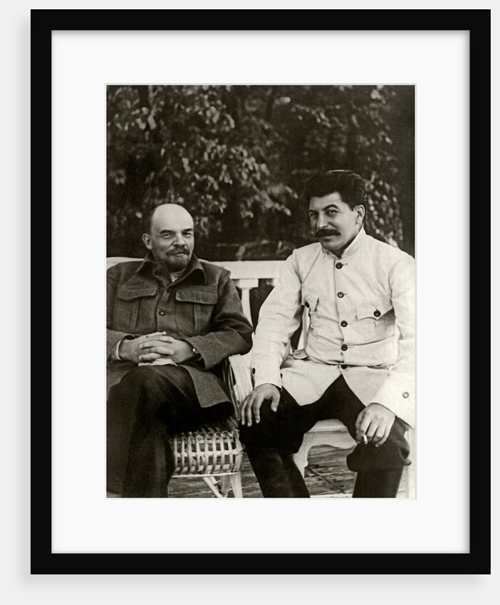 Stalin and Lenin. August 1922, 1922 by Anonymous