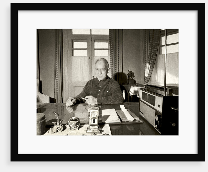 The writer Mikhail Sholokhov, 1960s by Anonymous