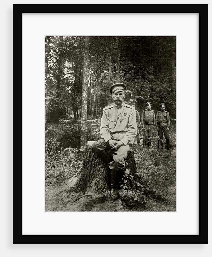 Nicholas II of Russia. March 1917 by Anonymous