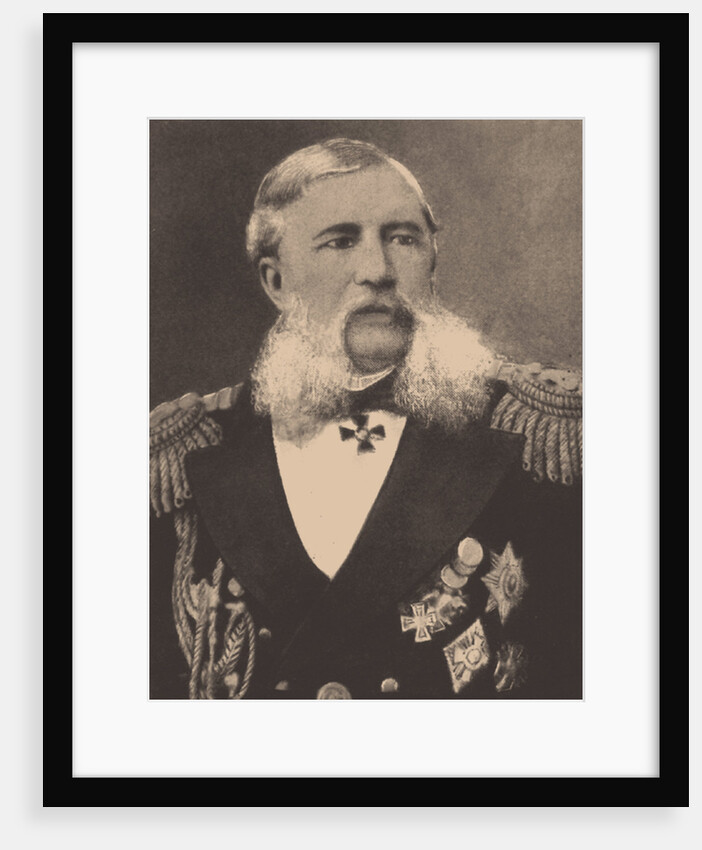 Portrait of the Admiral Grigory Ivanovich Butakov by Anonymous