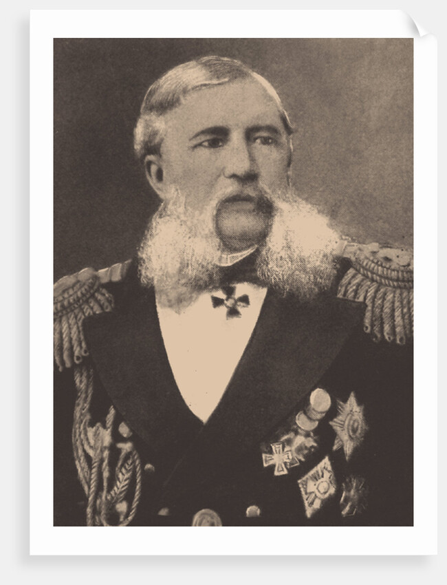 Portrait of the Admiral Grigory Ivanovich Butakov by Anonymous