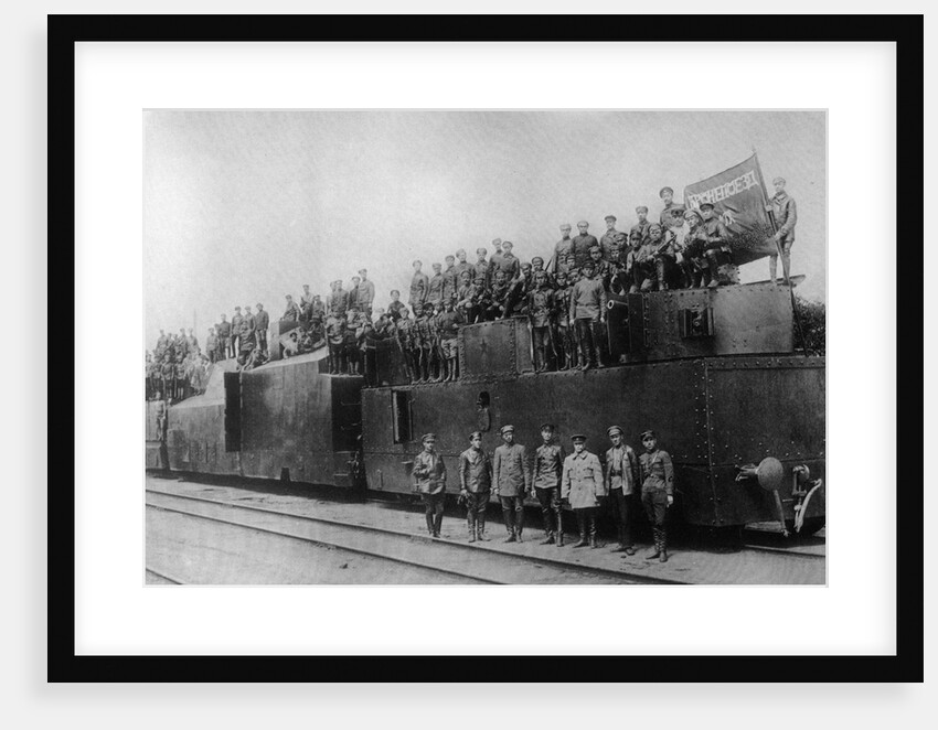 Armored Train No 12, 1919 by Anonymous