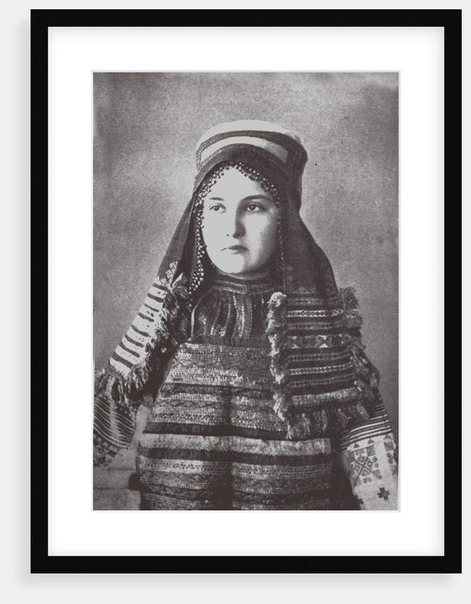 Ryazan Province womans festive dress, 1900s-1910s by Anonymous