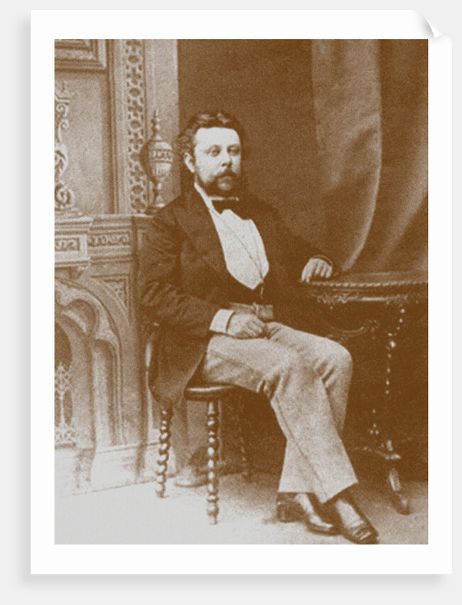 Modest Mussorgsky, 1874 by Anonymous