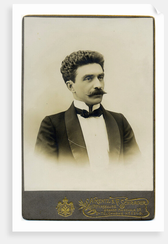 Ballet master Alexander Shiryaev, 1904 by Anonymous