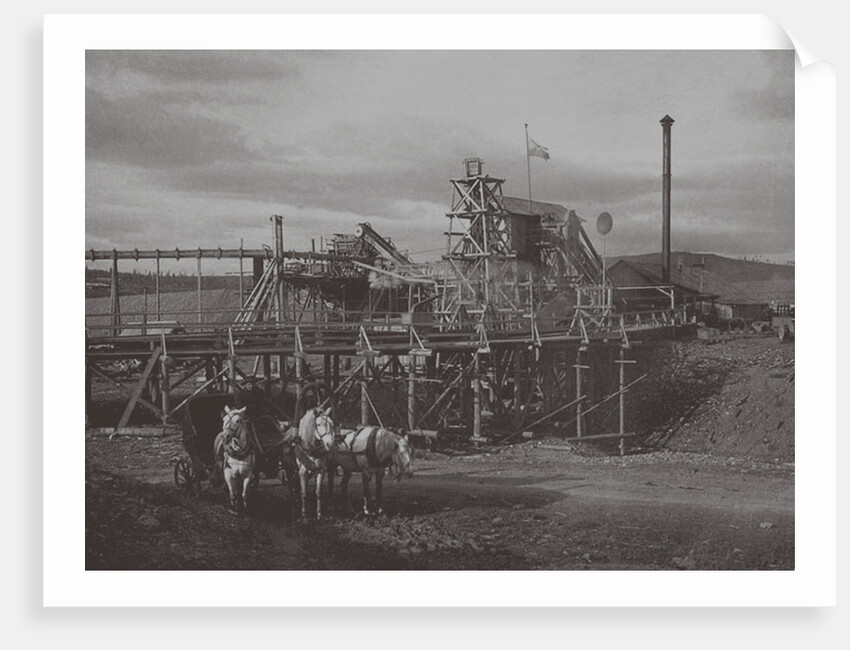 Gold Dredge in Sysert, 1900s-1910s by Anonymous