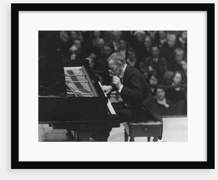 Composer Sergei Rachmaninov, End 1930s by Anonymous