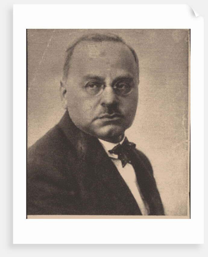 Sigmund Freud, Stanley Hall, Carl Gustav Jung, Abraham A. Brill, Ernest Jones, Sandor Ferenczi in front of Clark University, 1909 by Anonymous