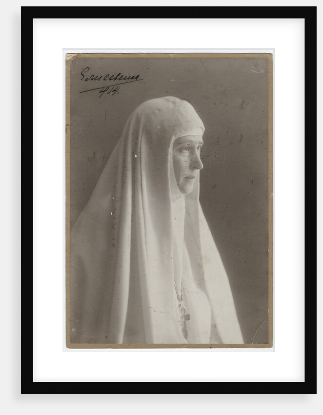 Grand Duchess Elizabeth Fyodorovna in the monastic habit, 1914 by Anonymous