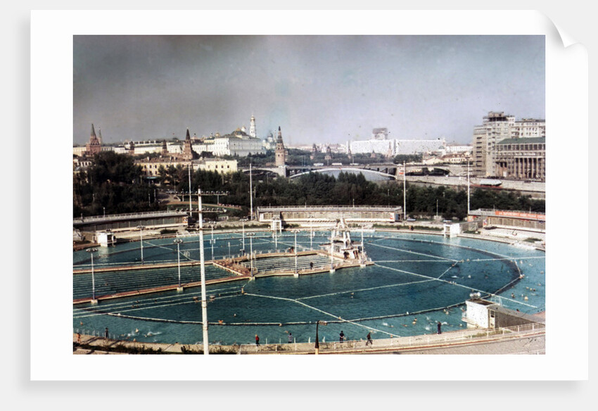 The Moskva Pool, 1970s by Anonymous