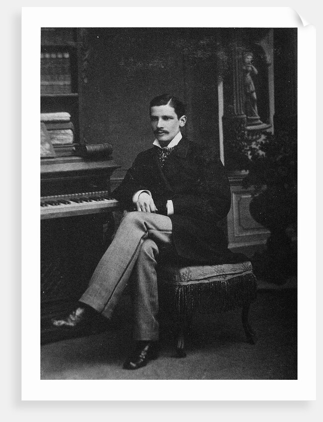 Pyotr Stolypin as a student of the Petersburg University, 1881 by Anonymous