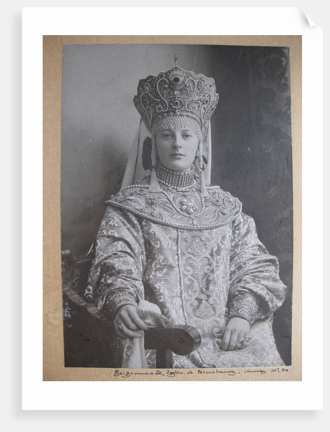 Princess Yelizaveta Dimitrievna zu Sayn-Wittgenstein, nee Nabokova, 1913 by Anonymous
