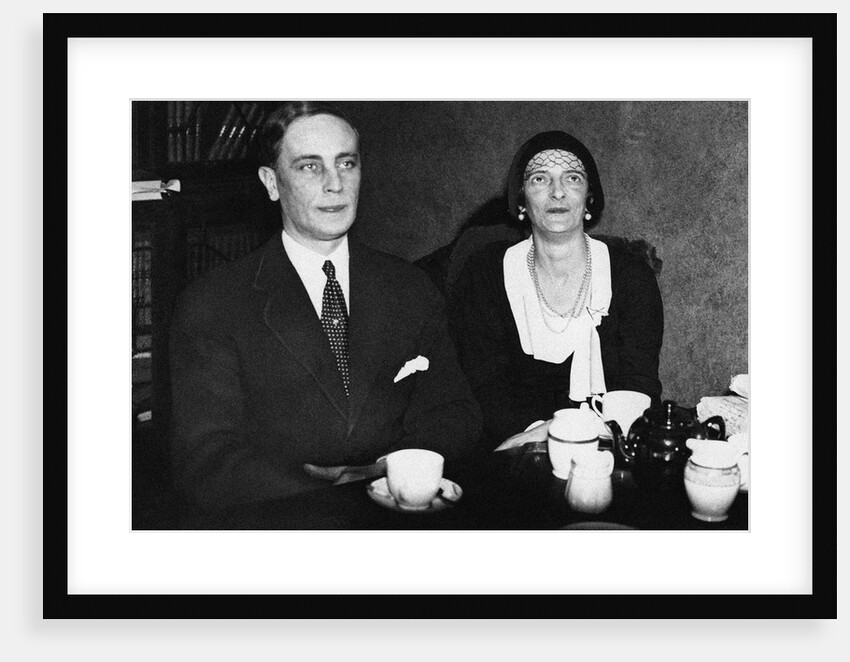 Felix Yusupov and his wife, Princess Irina Alexandrovna of Russia, 1932 by Anonymous