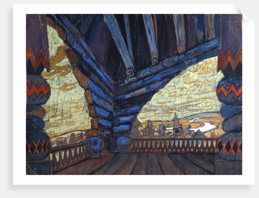 Gulbishche, 1900s by Nicholas Roerich