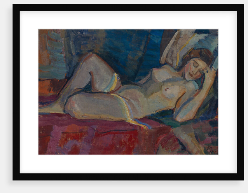 Nude. The Zone of Venus, 1919 by Nikolai Pavlovich Ulyanov