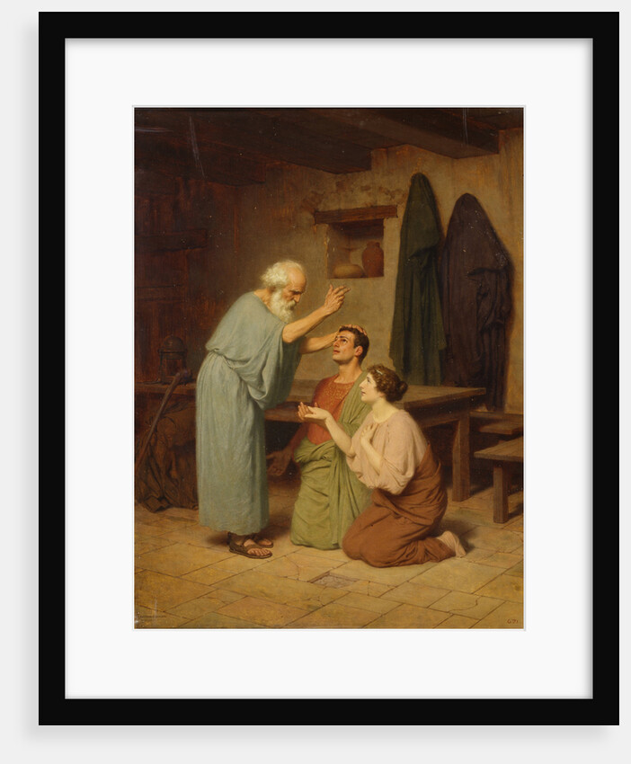 Be blessed!, 1900 by Stepan Vladislavovich Bakalowicz