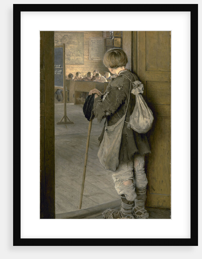 At the School Door, 1897 by Nikolai Petrovich Bogdanov-Belsky