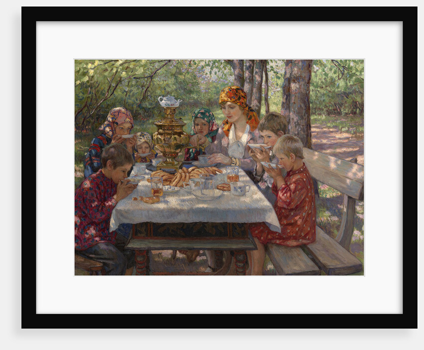 The Teachers Guests by Nikolai Petrovich Bogdanov-Belsky