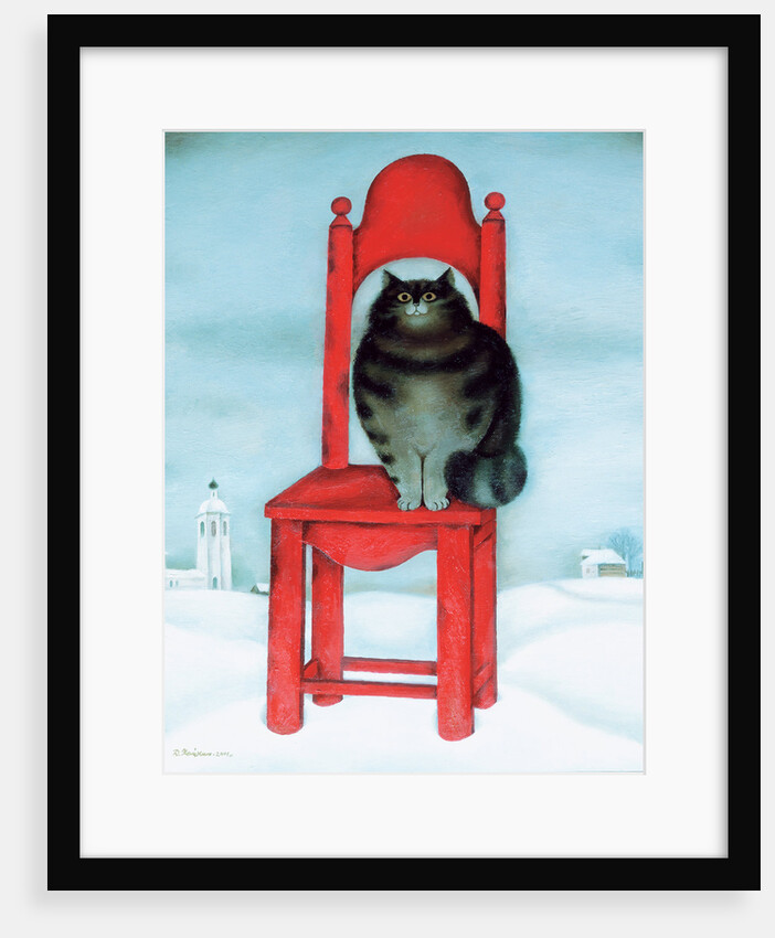 Red chair, 1995 by David Khaikin
