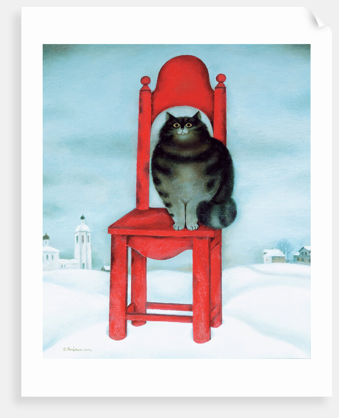 Red chair, 1995 by David Khaikin